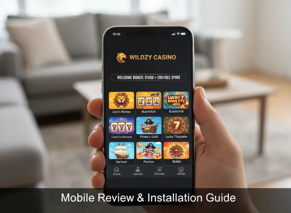 Wildzy casino app mobile review and installation guide
