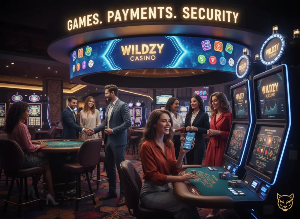 Wildzy casino review of games payment and security