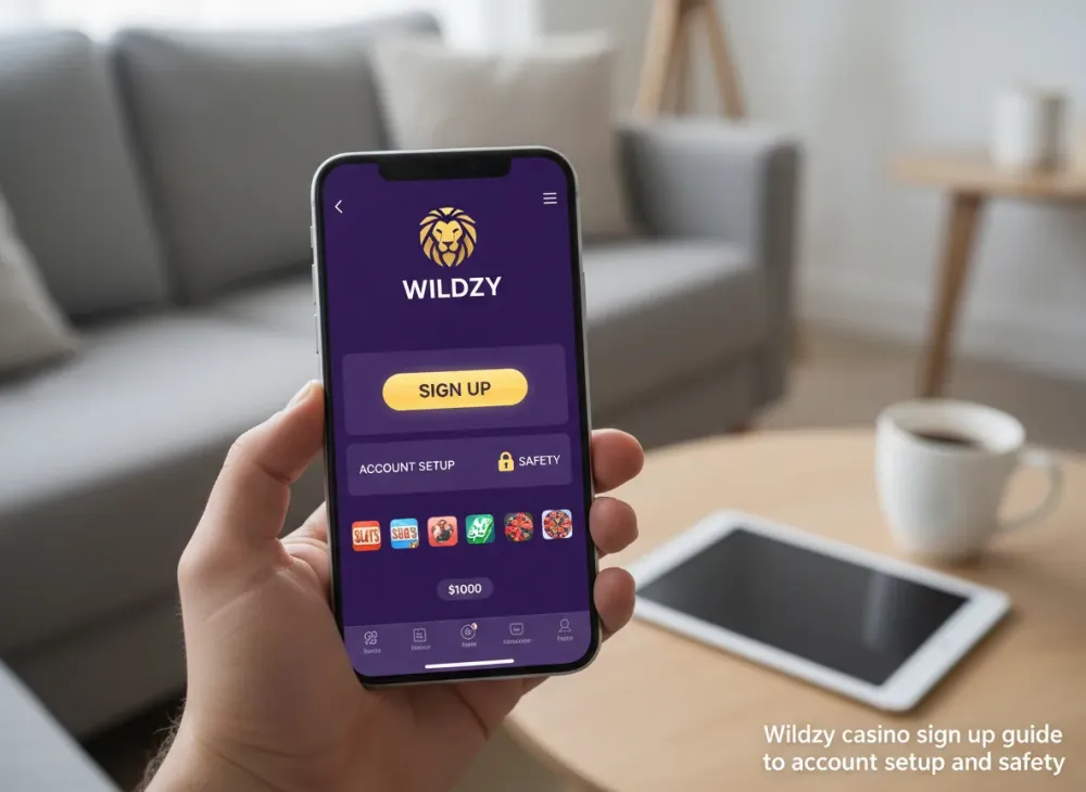 Wildzy casino sign up guide to account setup and safety