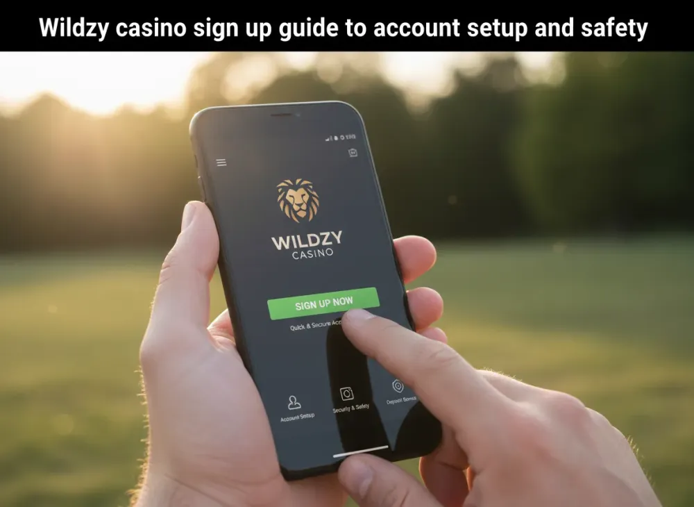 Wildzy casino sign up guide to account setup and safety
